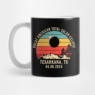 Texarkana Tx Texas Total Solar Eclipse 2024 Mug